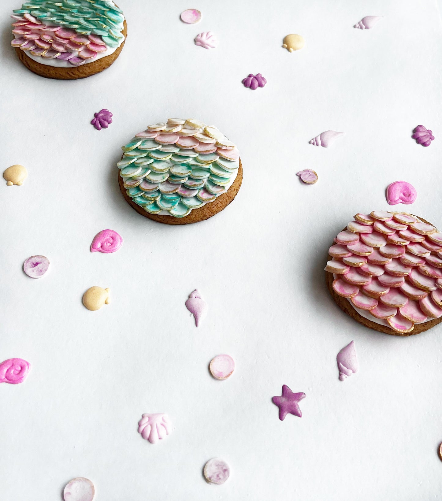 Mermaid cookie set